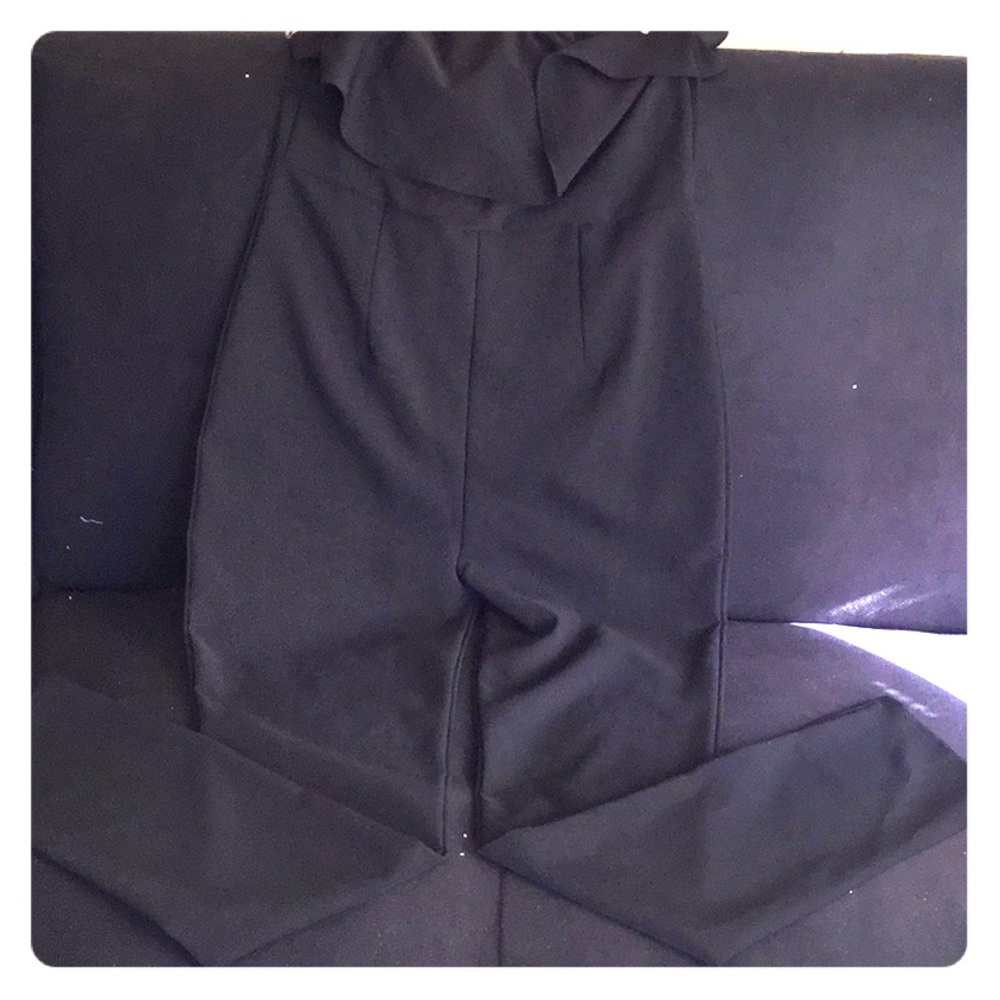 Classic black jumpsuit